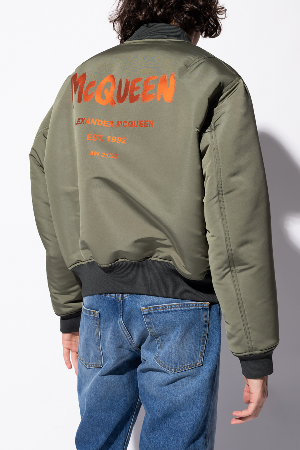 Mcqueen on sale bomber jacket